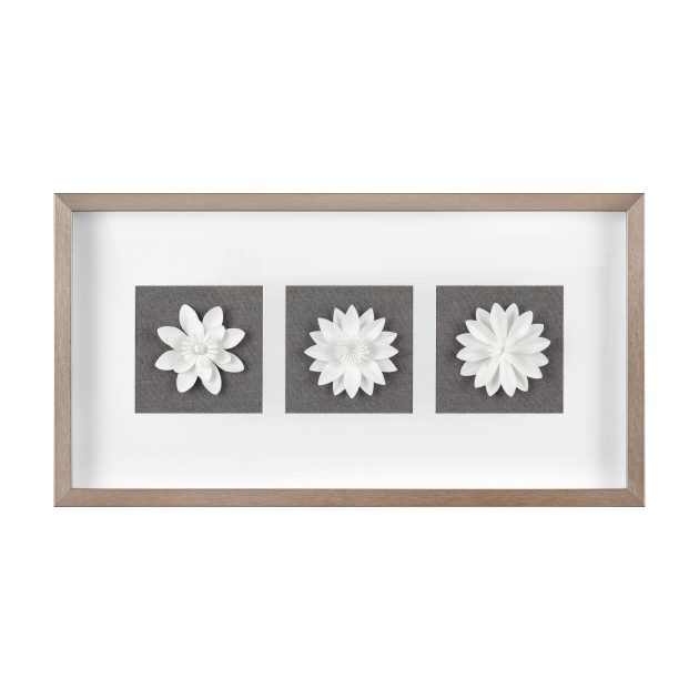 Floral Shadow Framed Wall Art