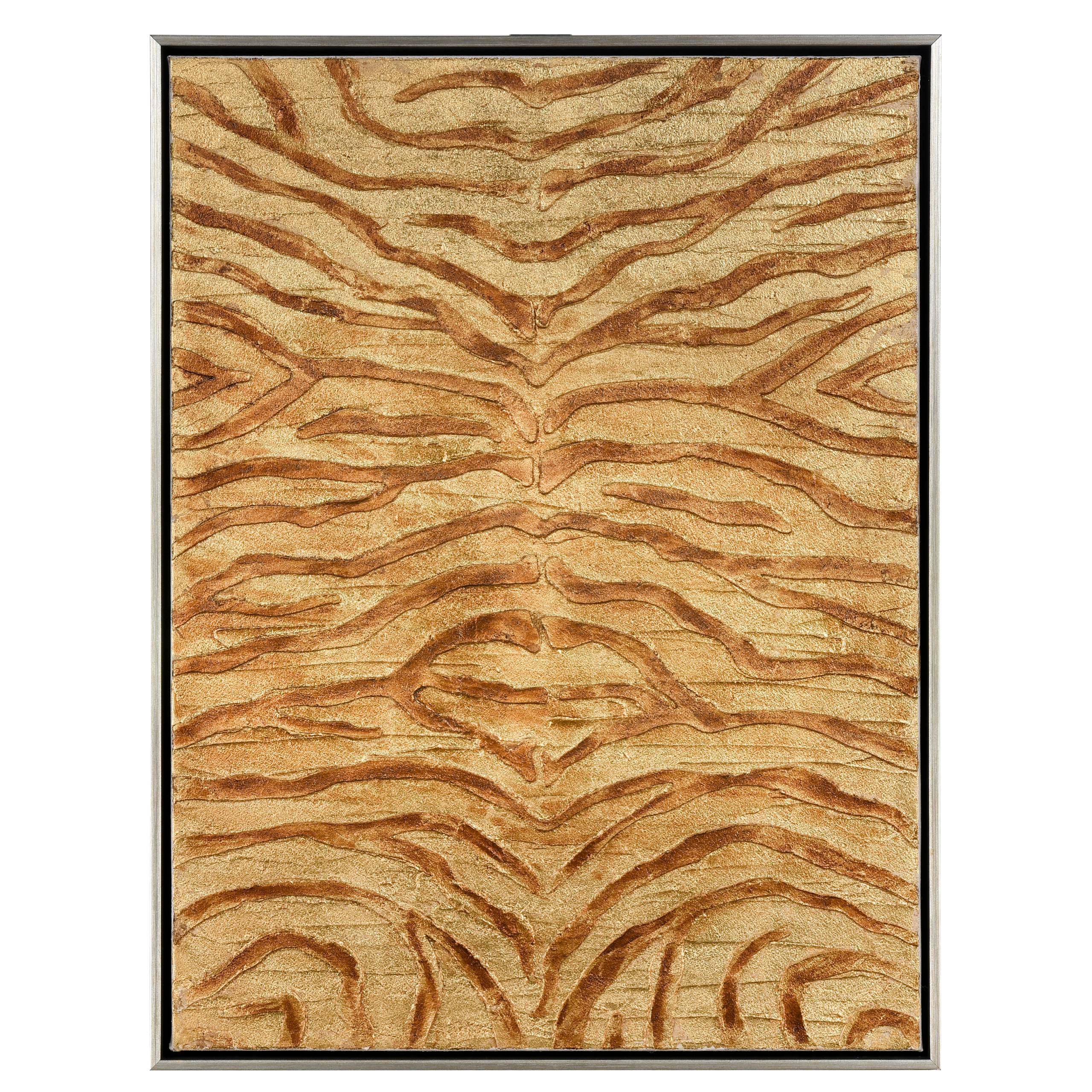 Prowess I Framed Wall Art - Gold