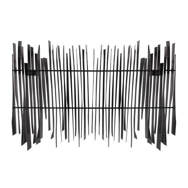 Ridge Dimensional Wall Art - Black