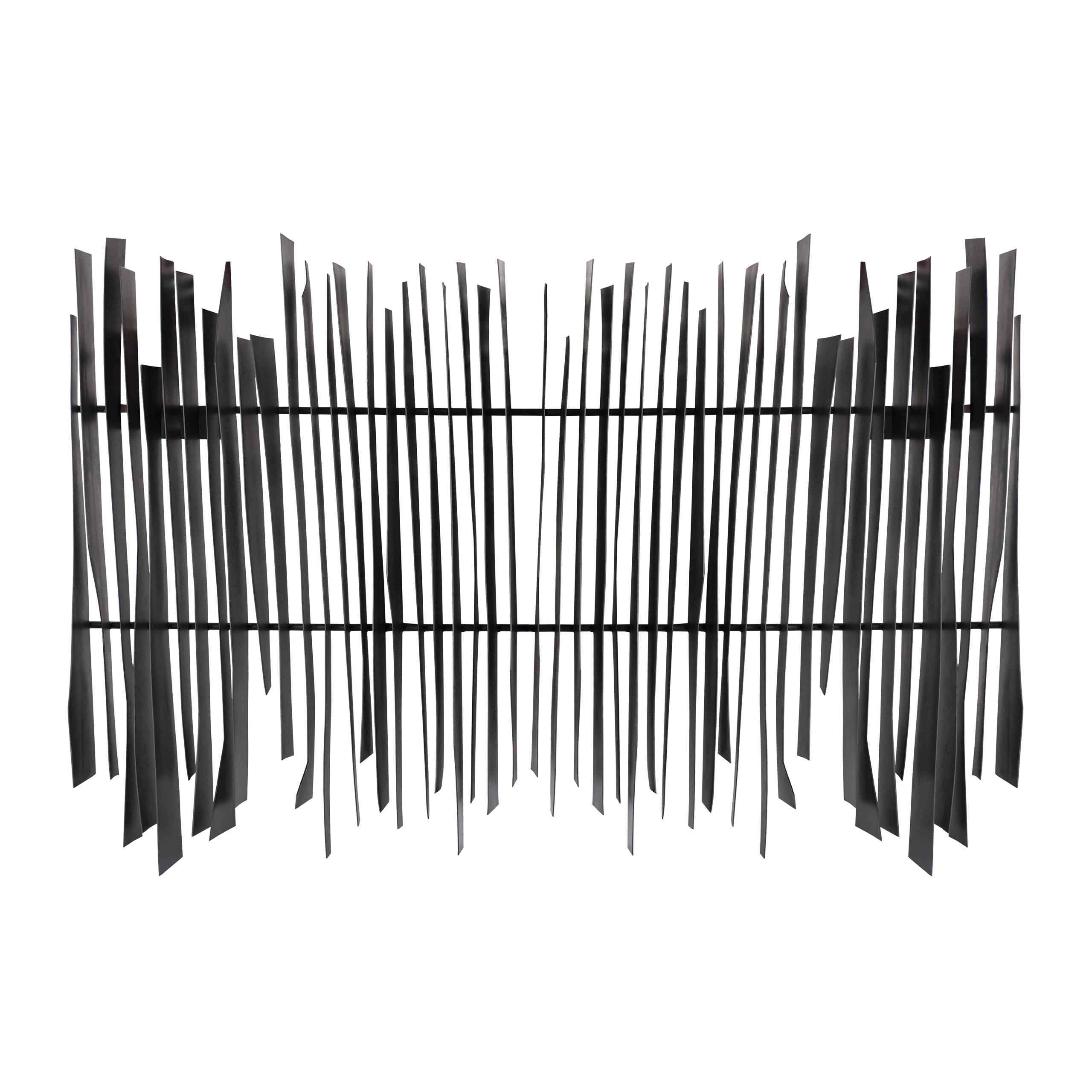 Ridge Dimensional Wall Art - Black