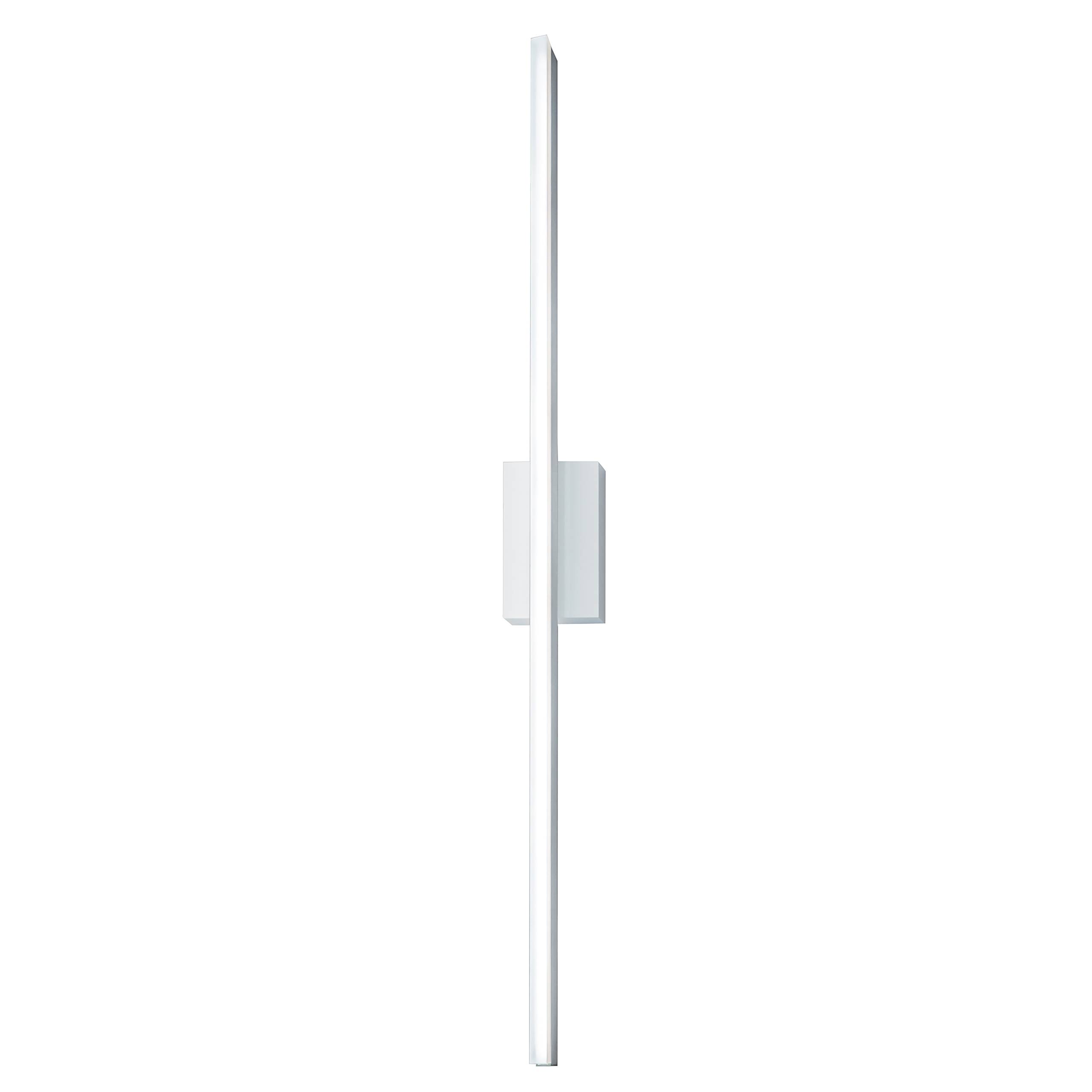 Ava 60'' High Integrated LED Sconce - Gloss White