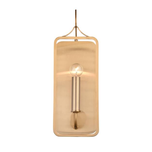 Merge 15'' High 1-Light Sconce - Satin Brass