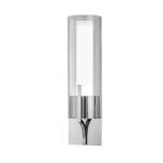 Slope 15'' High Integrated LED Sconce - Chrome