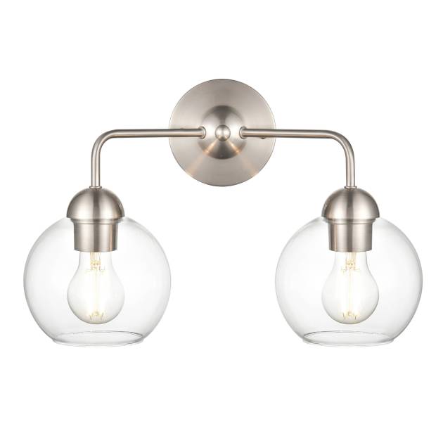Astoria 15.75'' Wide 2-Light Vanity Light - Brushed Nickel