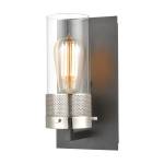 Bergenline 10'' High 1-Light Sconce - Matte Black