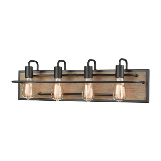 Copley 27'' Wide 4-Light Vanity Light - Matte Black