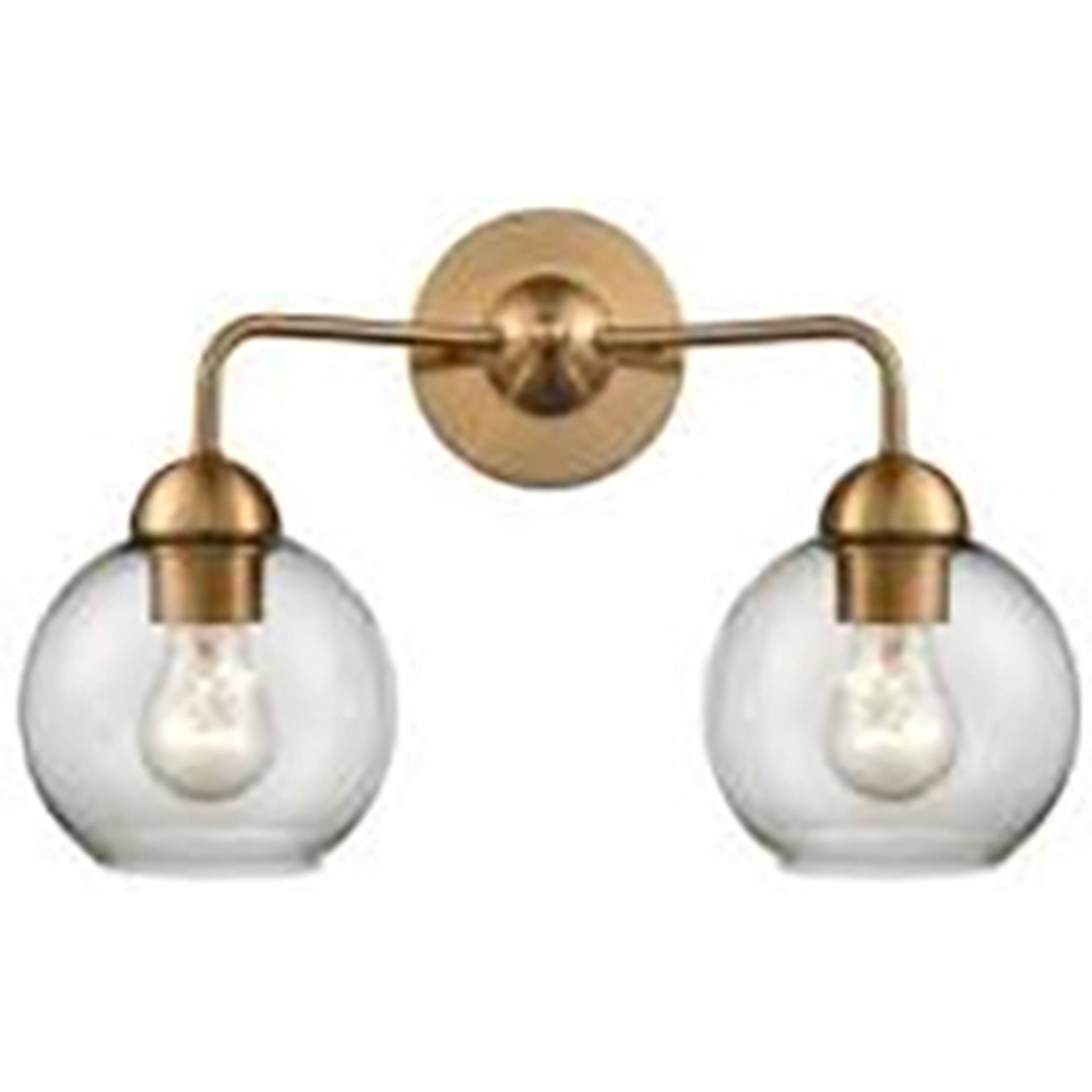 Bronson 10.75'' Wide 2-Light Vanity - Gold