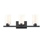 Dressler 22'' Wide 3-Light Vanity Light - Matte Black