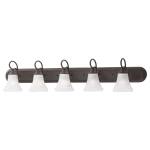 Elipse 48'' Wide 5-Light Vanity Light - Painted Bronze