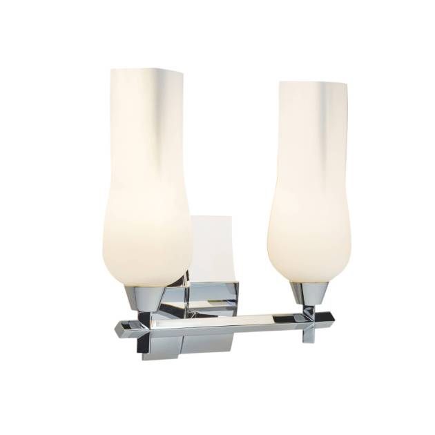 Fleur 14.75'' Wide 2-Light Vanity Light - Chrome