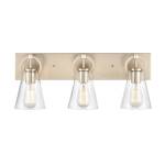 Harnell 23" Wide 3-Light Vanity Light - Champagne Gold