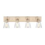 Harnell 31.5" Wide 4-Light Vanity Light - Champagne Gold