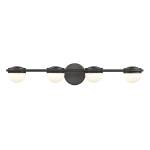 Nelly 31'' Wide 4-Light Vanity Light - Matte Black
