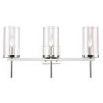 Oakland 23'' Wide 3-Light Vanity Light - Chrome