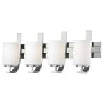Pendenza 27'' Wide 4-Light Vanity Light - Brushed Nickel