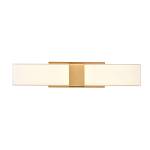 Reciprocate 25'' Wide 2-Light Vanity Light - Aged Brass