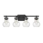 Salamanca 29'' Wide 4-Light Vanity Light - Matte Black