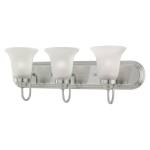 Whitmore 24'' Wide 3-Light Vanity Light - Satin Pewter