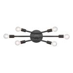 Xavier 19.75'' Wide 6-Light Vanity Light - Matte Black