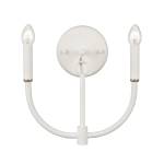 Continuance 11'' High 2-Light Sconce - White Coral